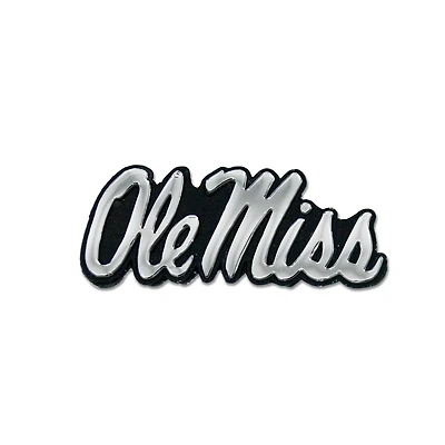 WinCraft Ole Miss Rebels Chrome Auto Emblem