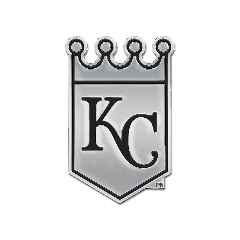 WinCraft Kansas City Royals Chrome Auto Emblem