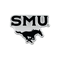 WinCraft SMU Mustangs Team Chrome Car Emblem