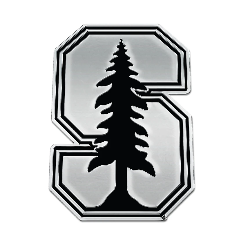 WinCraft Stanford Cardinal Team Chrome Car Emblem