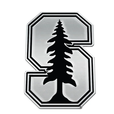 WinCraft Stanford Cardinal Team Chrome Car Emblem