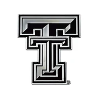 WinCraft Texas Tech Red Raiders Team Chrome Car Emblem