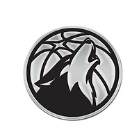 WinCraft Minnesota Timberwolves Team Chrome Car Emblem