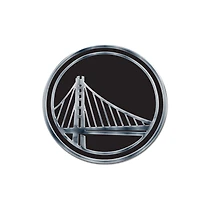 WinCraft Golden State Warriors Team Chrome Car Emblem