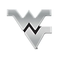 WinCraft West Virginia Mountaineers Team Chrome Car Emblem