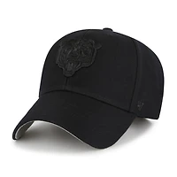 Men's '47 Black Chicago Bears  Tonal MVP Adjustable Hat