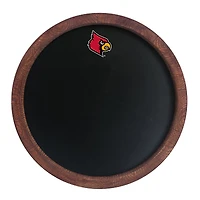 Louisville Cardinals 20.25'' Round Chalkboard Faux Barrel Top Sign