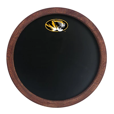 Missouri Tigers 20.25'' Round Chalkboard Faux Barrel Top Sign