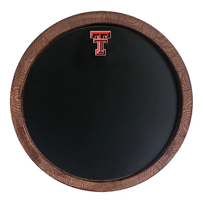 Texas Tech Red Raiders 20.25'' Round Chalkboard Faux Barrel Top Sign