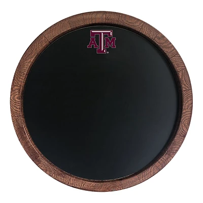 Texas A&M Aggies 20.25'' Round Chalkboard Faux Barrel Top Sign