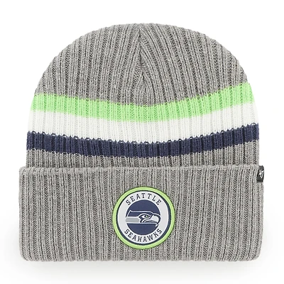 Men's '47  Gray Seattle Seahawks Highline Cuffed Knit Hat
