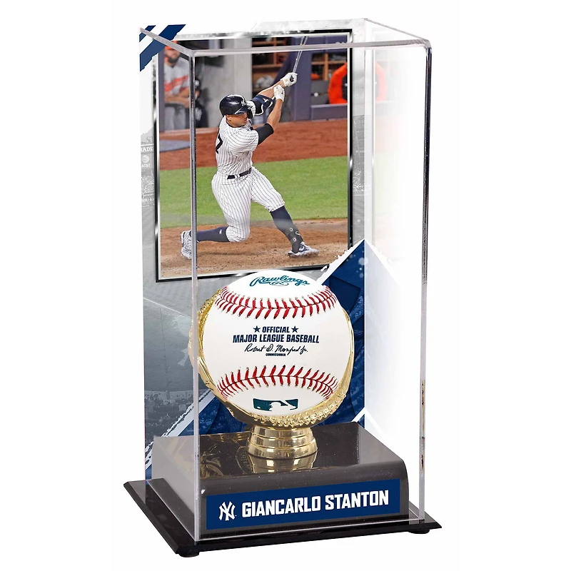 Giancarlo Stanton New York Yankees Gold Glove Display Case with Image