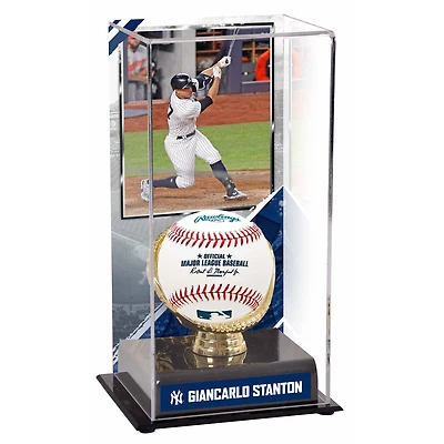 Giancarlo Stanton New York Yankees Gold Glove Display Case with Image