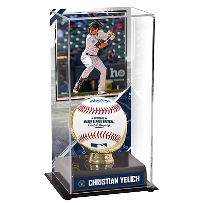 Christian Yelich Milwaukee Brewers Gold Glove Display Case with Image