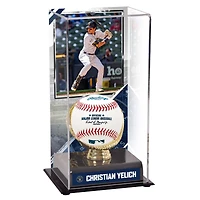 Christian Yelich Milwaukee Brewers Gold Glove Display Case with Image