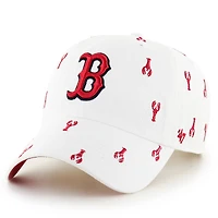 Women's '47 White Boston Red Sox Clean Up Adjustable Hat