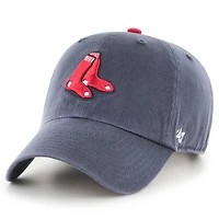 Youth '47 Navy Boston Red Sox Clean Up Team Logo Adjustable Hat