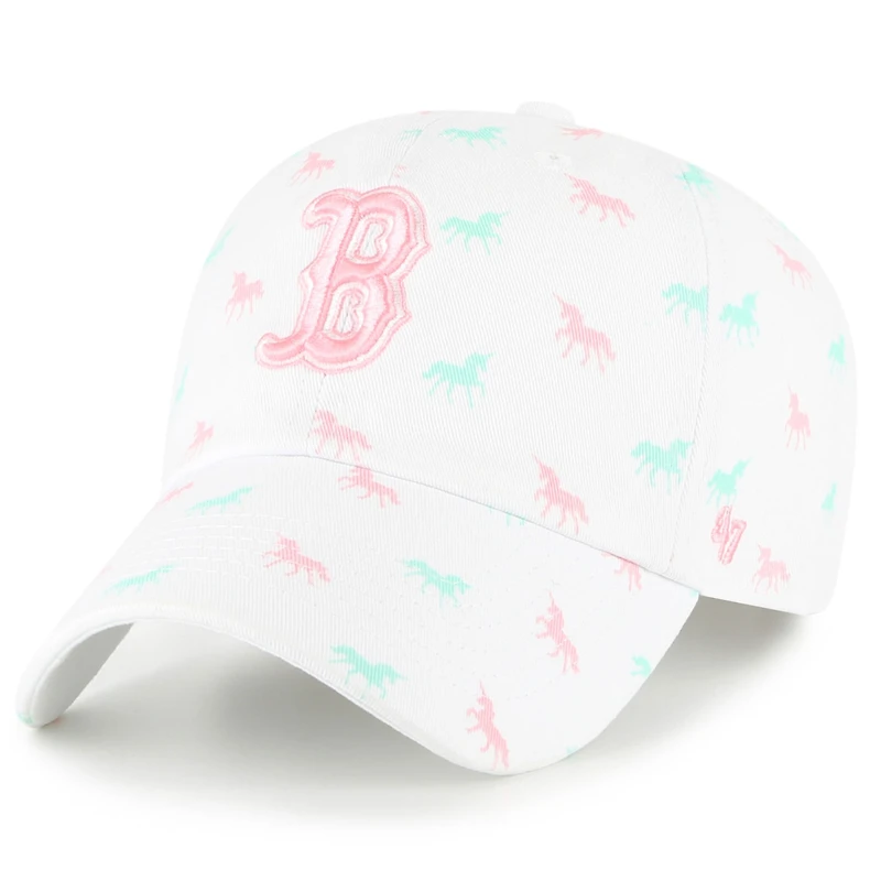 Youth '47 Red Boston Red Sox Clean Up Adjustable Hat