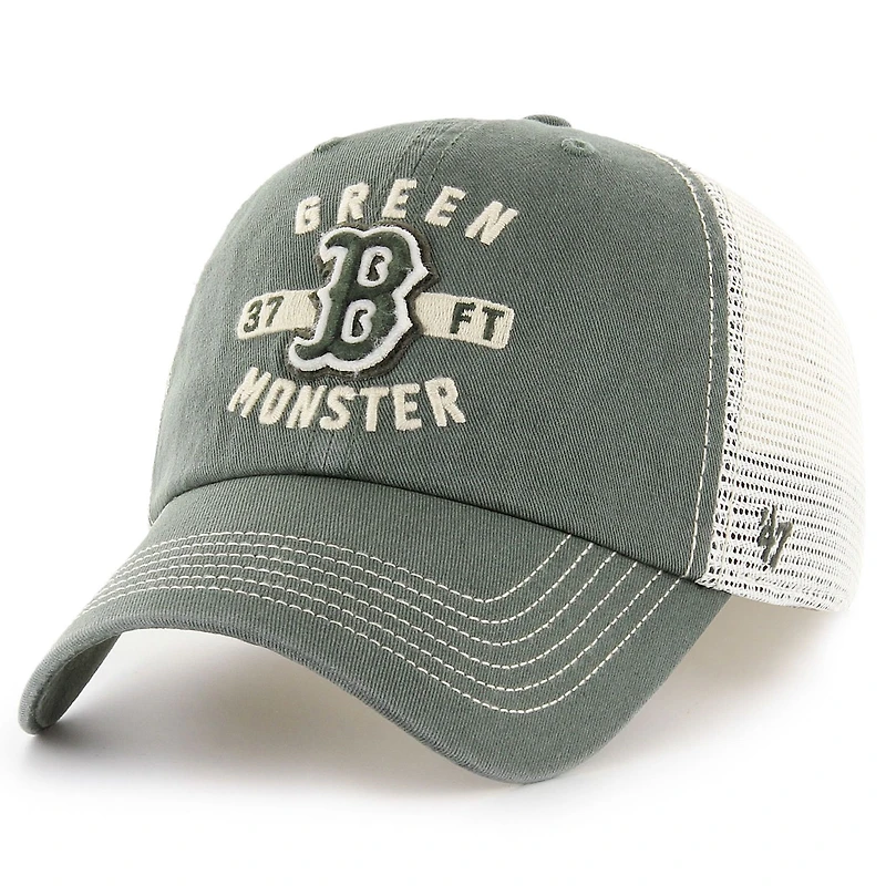 Men's '47 Green Boston Red Sox Green Monster Trucker Flex Hat
