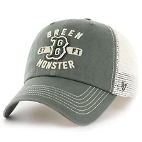 Men's '47 Green Boston Red Sox Green Monster Trucker Flex Hat