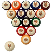 Imperial Cream New York Mets Retro Billiard Ball Set