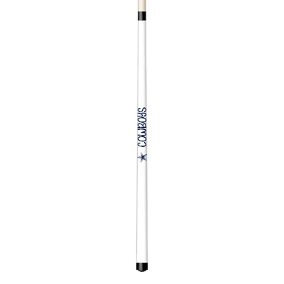 Imperial White Dallas Cowboys Short Billiard Cue