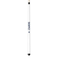 Imperial White Dallas Cowboys Short Billiard Cue