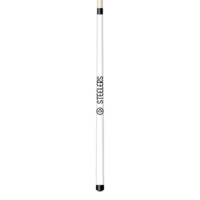 Imperial White Pittsburgh Steelers Short Billiard Cue