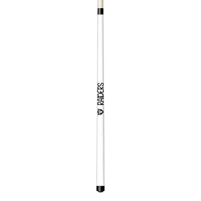 Imperial White Las Vegas Raiders Short Billiard Cue