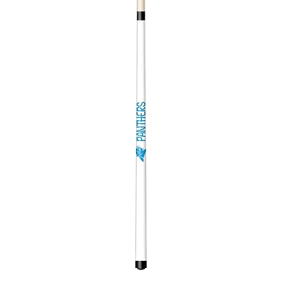 Imperial White Carolina Panthers Short Billiard Cue