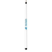 Imperial White Carolina Panthers Short Billiard Cue