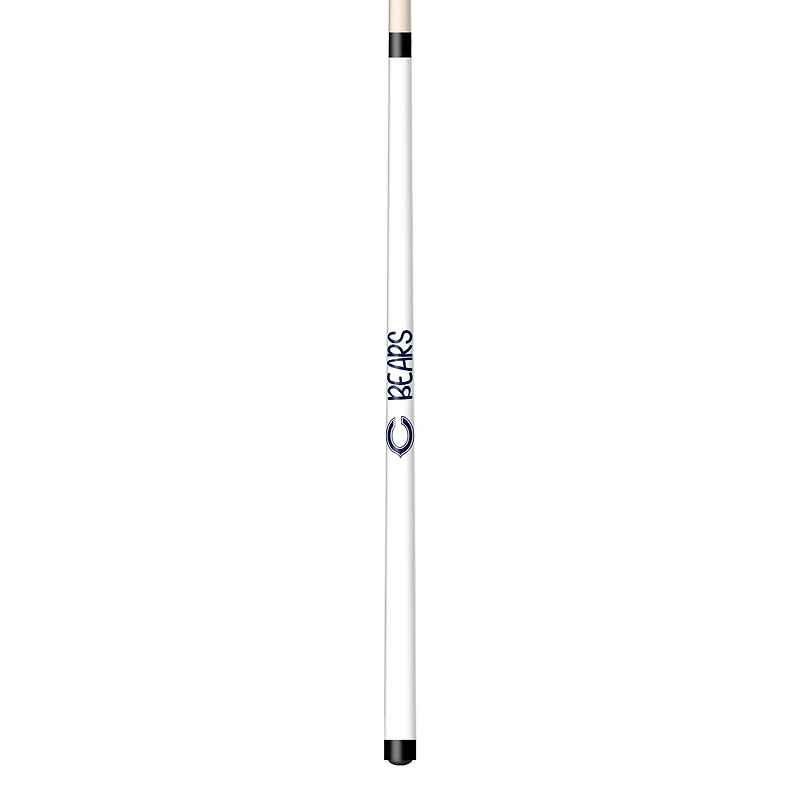 Imperial White Chicago Bears Short Billiard Cue