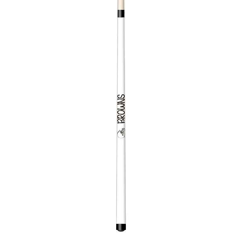 Imperial White Cleveland Browns Short Billiard Cue