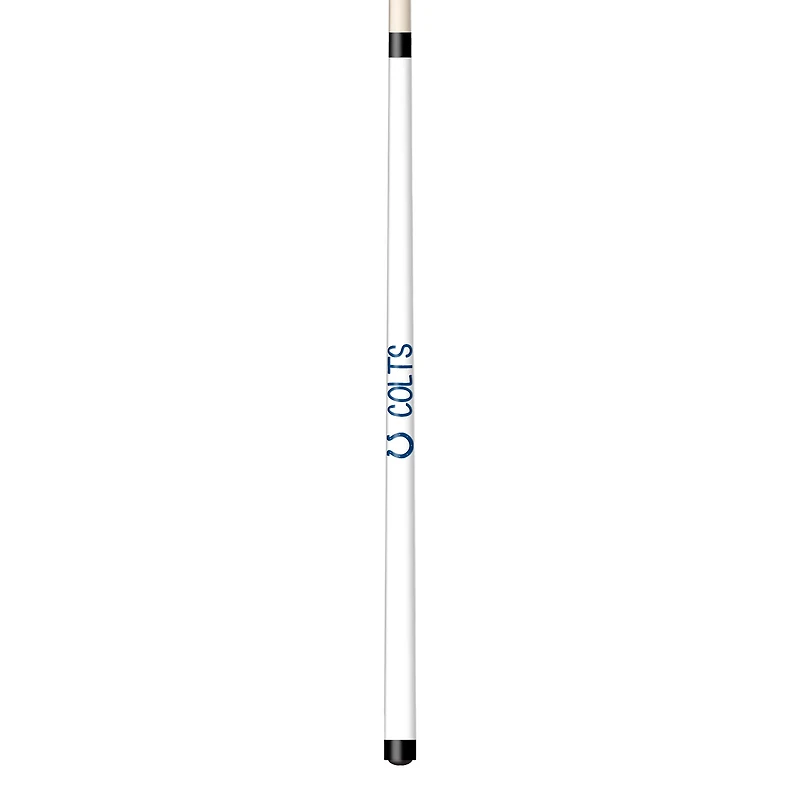 Imperial White Indianapolis Colts Short Billiard Cue