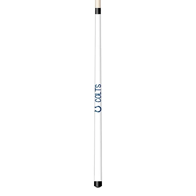 Imperial White Indianapolis Colts Short Billiard Cue