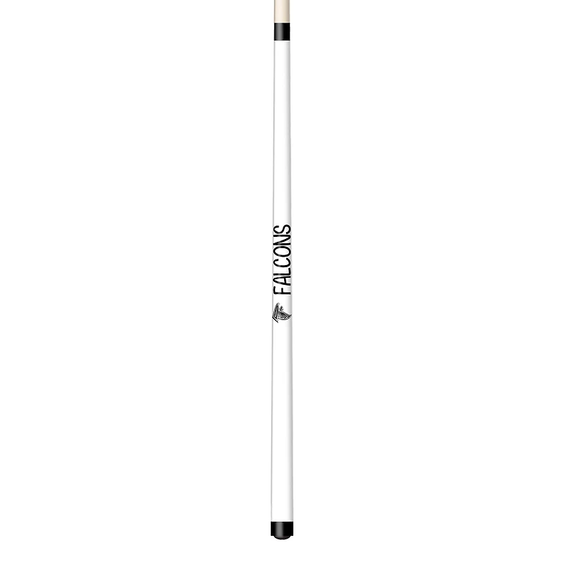 Imperial White Atlanta Falcons Short Billiard Cue