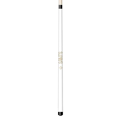 Imperial White New Orleans Saints Short Billiard Cue