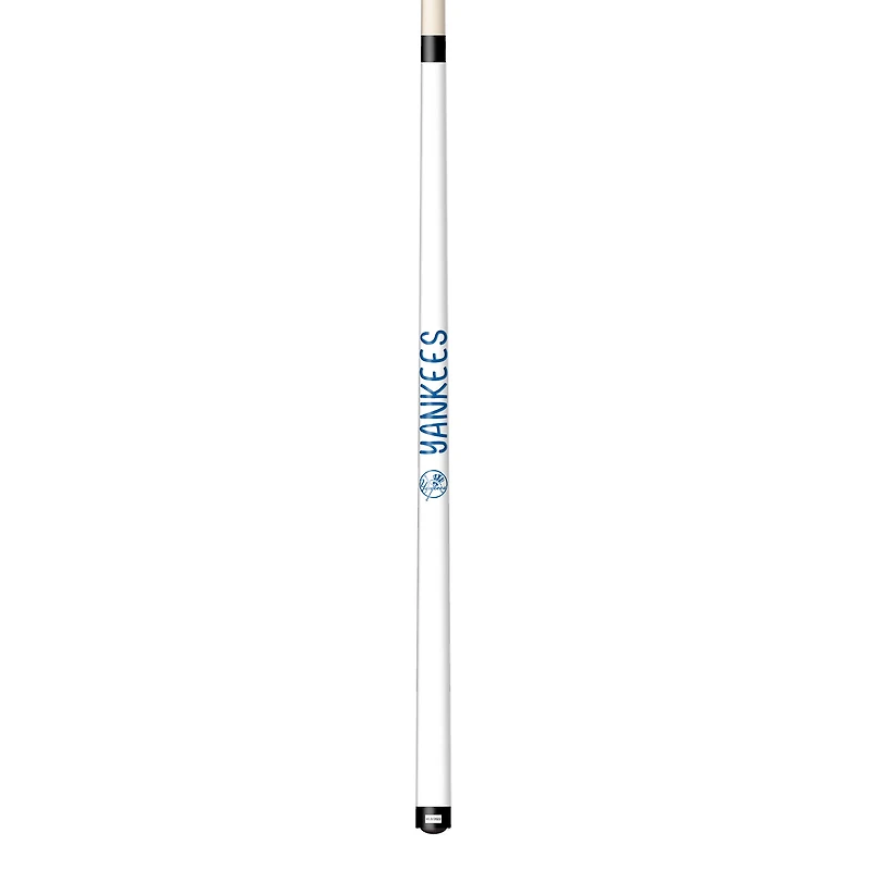 Imperial White New York Yankees Short Billiard Cue
