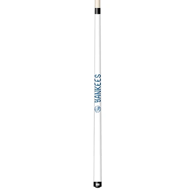 Imperial White New York Yankees Short Billiard Cue