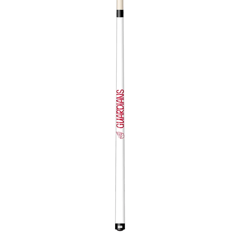 Imperial White Cleveland Guardians Short Billiard Cue