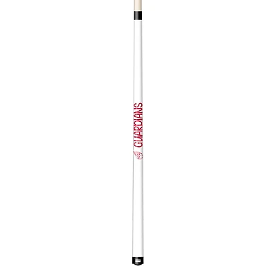 Imperial White Cleveland Guardians Short Billiard Cue