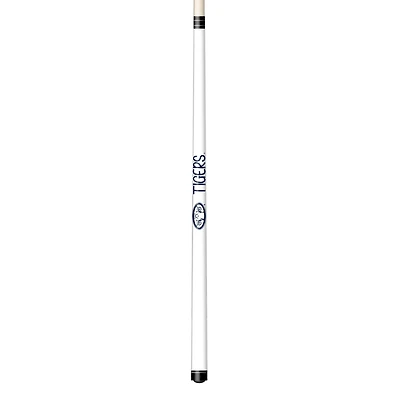 Imperial White Auburn Tigers Short Billiard Cue