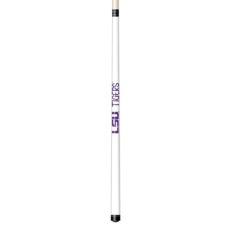 Imperial White LSU Tigers Short Billiard Cue