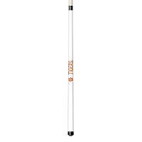 Imperial White Clemson Tigers Short Billiard Cue