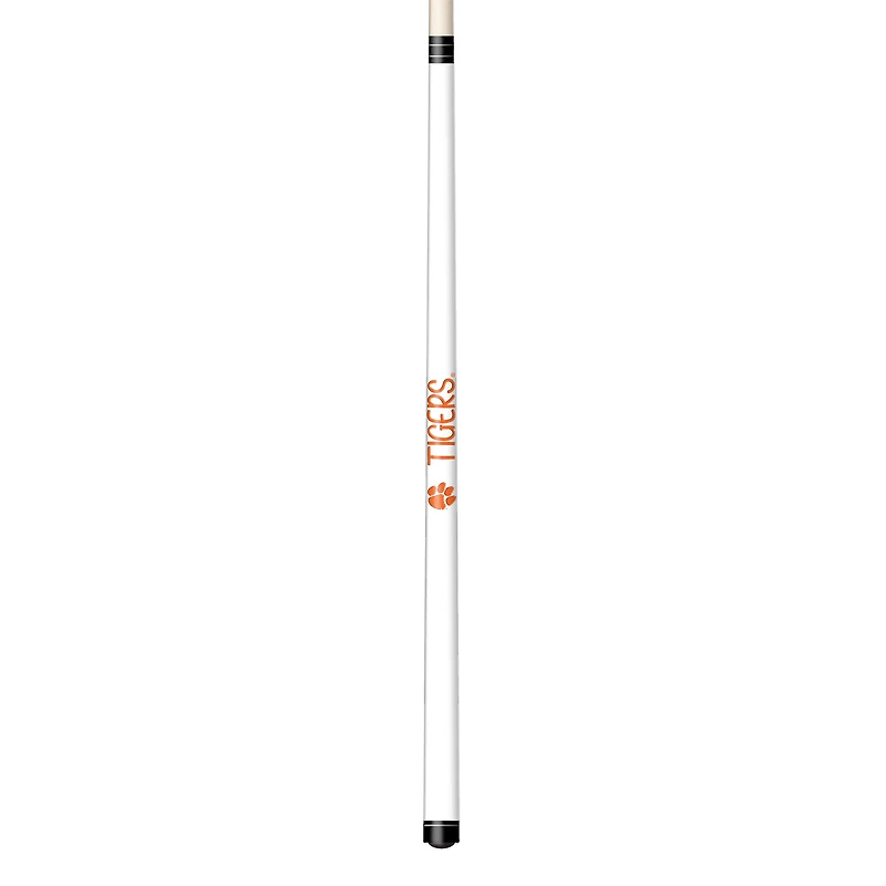 Imperial White Clemson Tigers Short Billiard Cue
