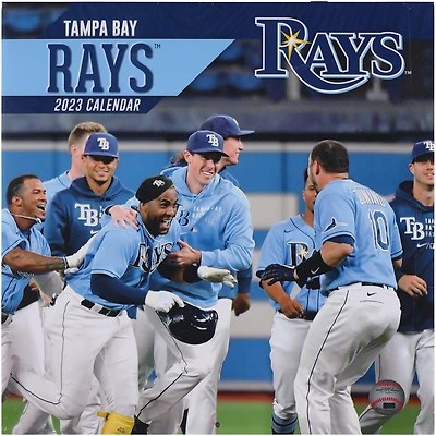 Tampa Bay Rays 2023 12" x 12" Team Wall Calendar