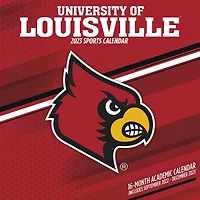 Louisville Cardinals 2023 16-Month Team Wall Calendar