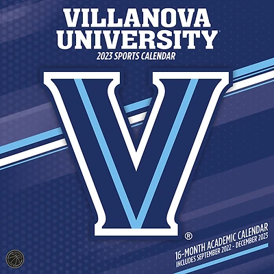 Villanova Wildcats 2023 16-Month Team Wall Calendar