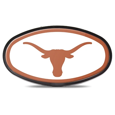 WinCraft Texas Longhorns Oval Color-Covered Tailgate Hitch Cover
