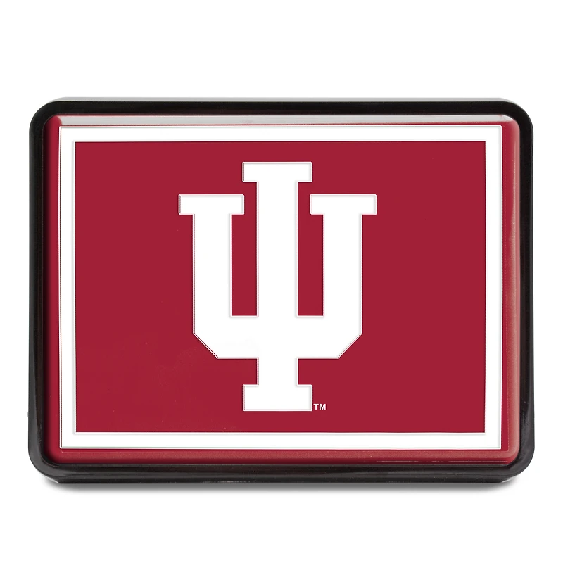 WinCraft Indiana Hoosiers Universal Rectangle Hitch Cover